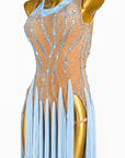Crystalline Fringe&Rhinestones Latin Dress Latin/Rhythm