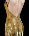 Metallic Shiny Latin Dress Latin/Rhythm