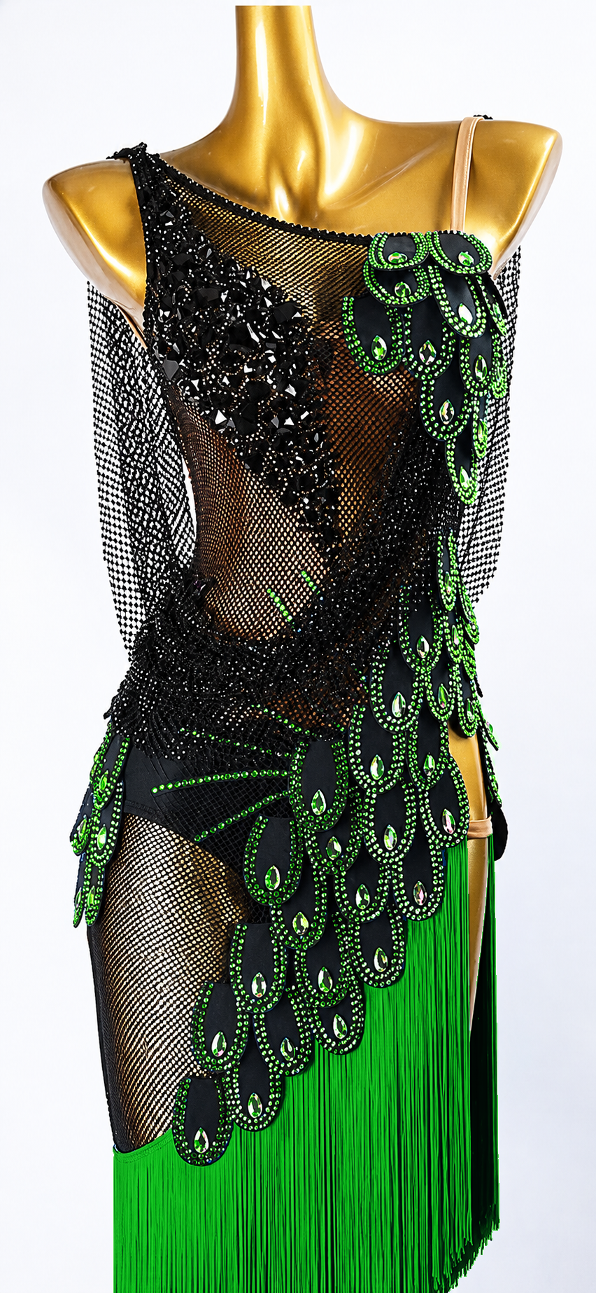 Crystalline Peacock Latin Dress Latin/Rhythm 