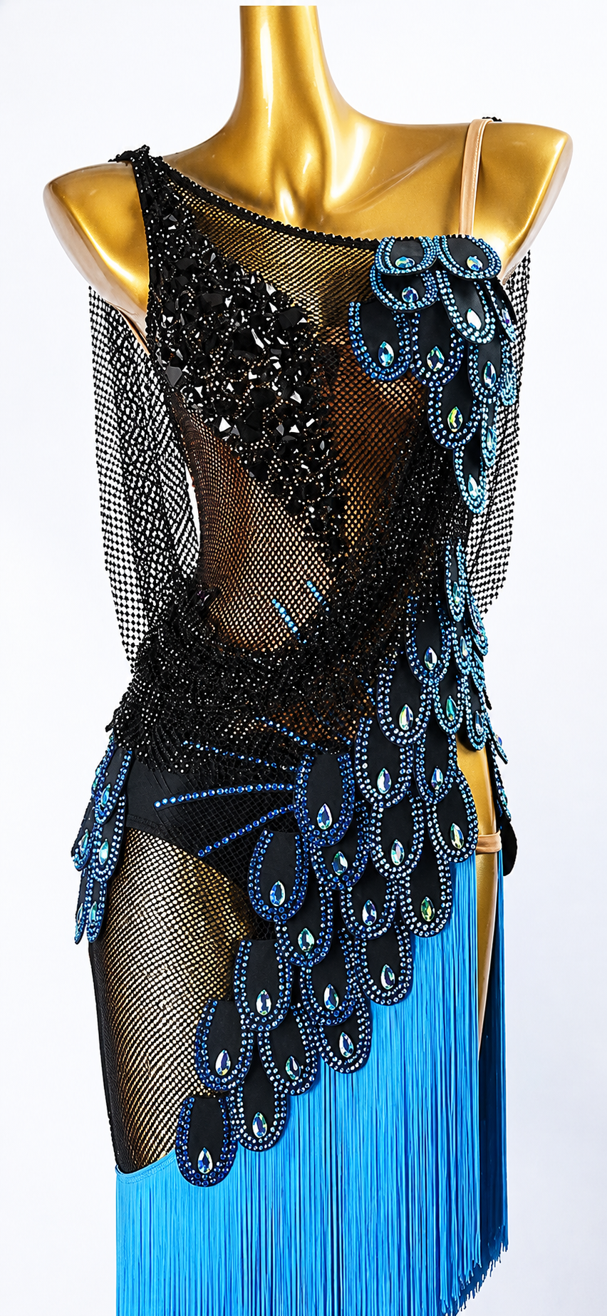 Crystalline Peacock Latin Dress Latin/Rhythm 