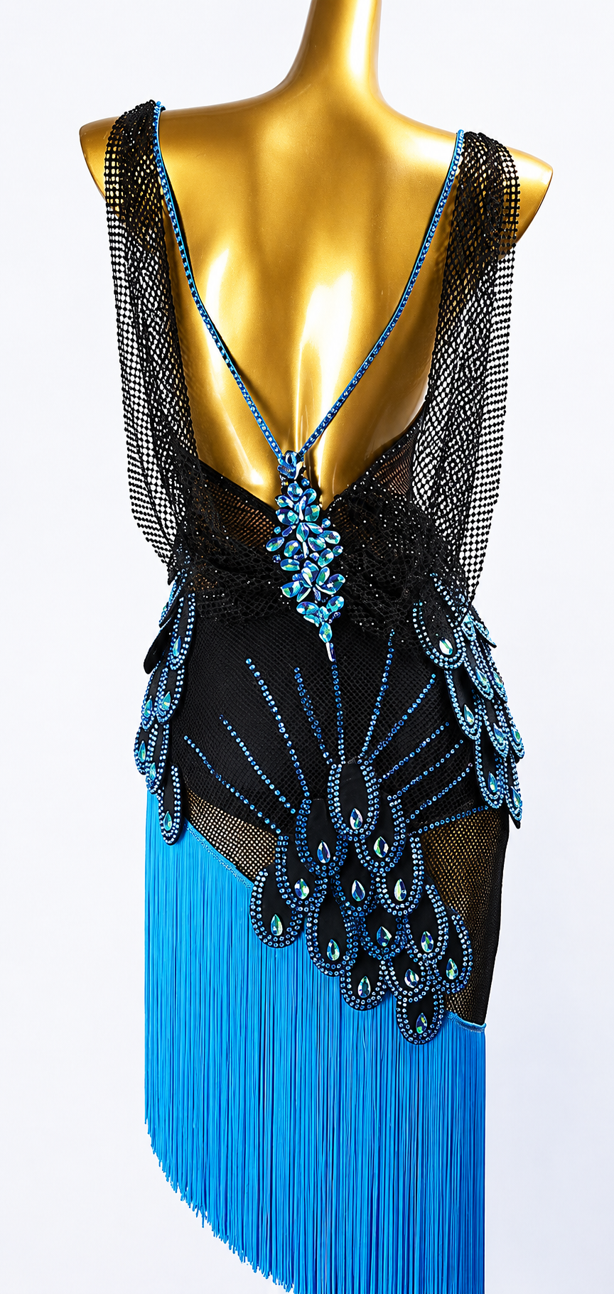 Crystalline Peacock Latin Dress Latin/Rhythm 