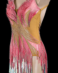 Metallic Shiny Latin Dress Latin/Rhythm 