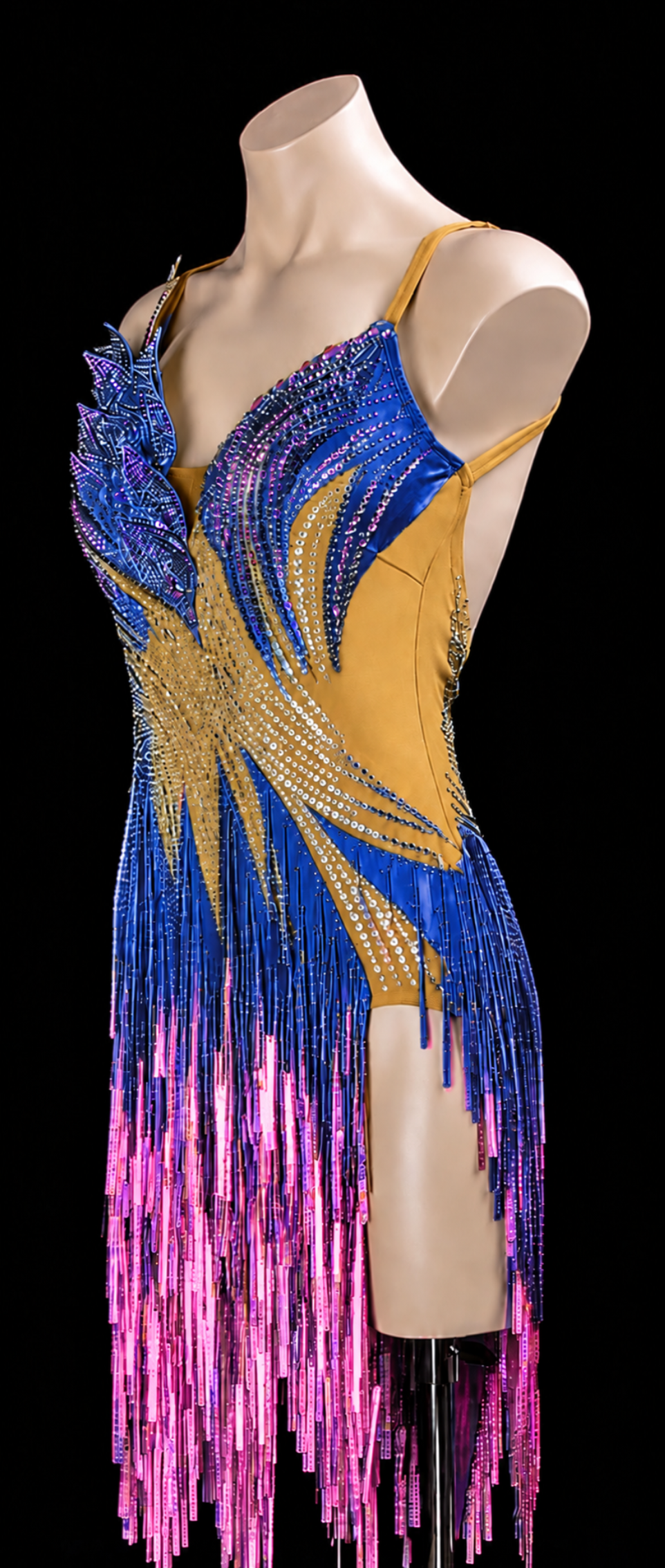 Metallic Shiny Latin Dress Latin/Rhythm 