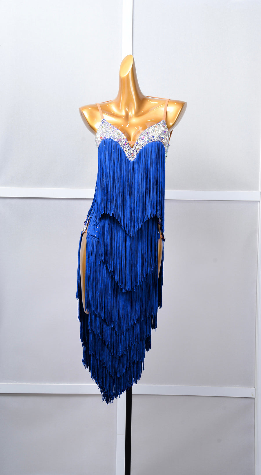 Crystalline Fringe  Latin Dress Latin/Rhythm # L5062