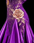 Crystalline Custom 3D Rose Rhinestone Florals Standard/Smooth 
