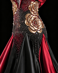 Crystalline Custom 3D Rose Rhinestone Florals Standard/Smooth 