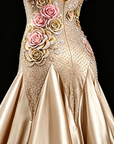 Crystalline Custom 3D Rose Rhinestone Florals Standard/Smooth 