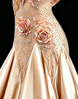 Crystalline Custom 3D Rose Rhinestone Florals Standard/Smooth 