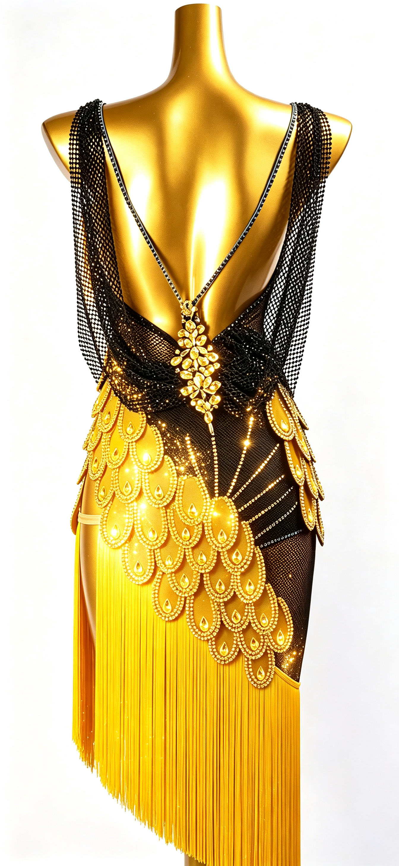 Crystalline Peacock Latin Dress Latin/Rhythm 