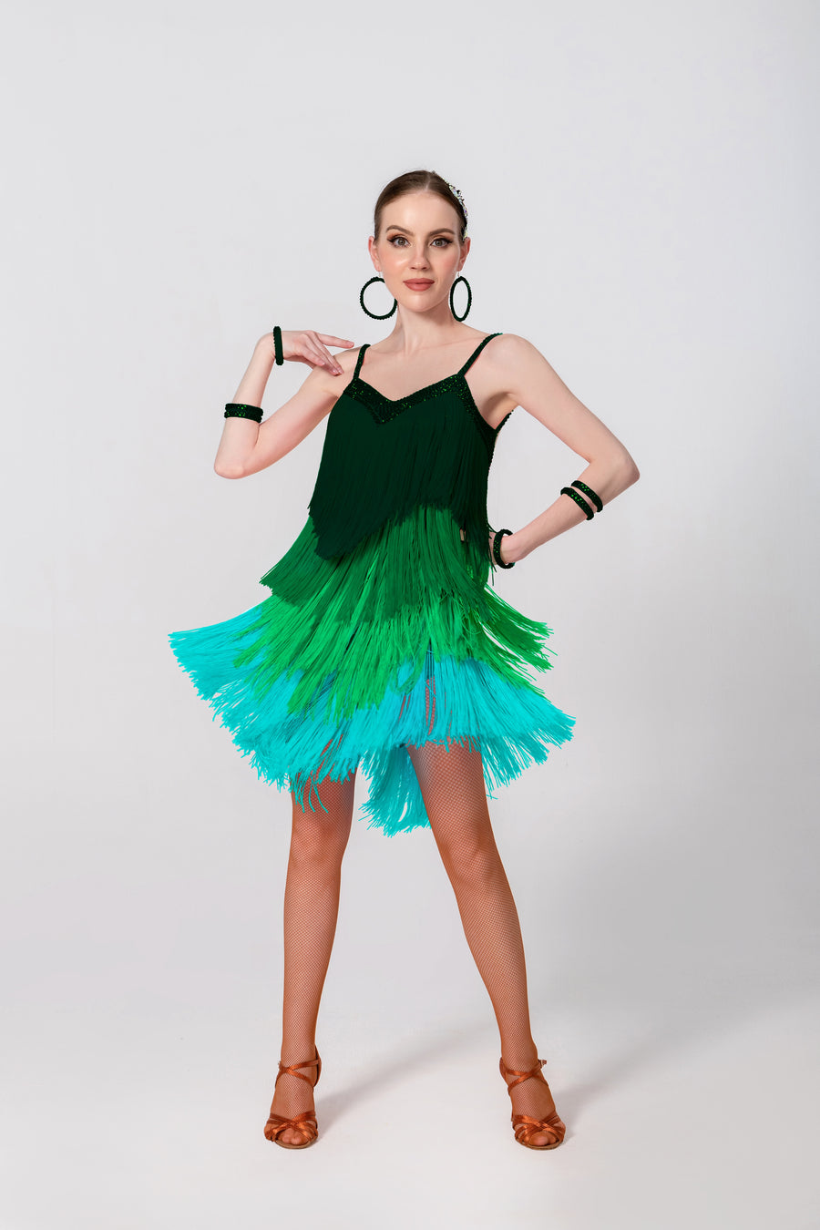 Fringe Latin Dress Latin/Rhythm # L5102