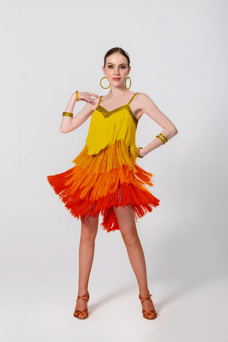 Fringe Latin Dress Latin/Rhythm # L5102