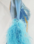 Crystalline shimmering metallic satin  Smooth Dress Standard/Smooth 